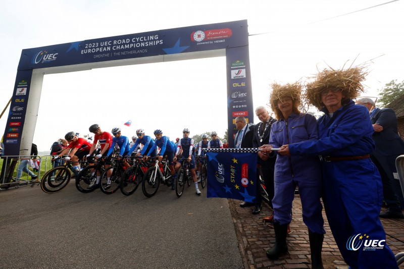 2023 UEC Road European Championships - Drenthe - Junior Men's Road Race - Drijber - Col Du VAM 111 km - 23/09/2023 -  - photo Luca Bettini/SprintCyclingAgency?2023